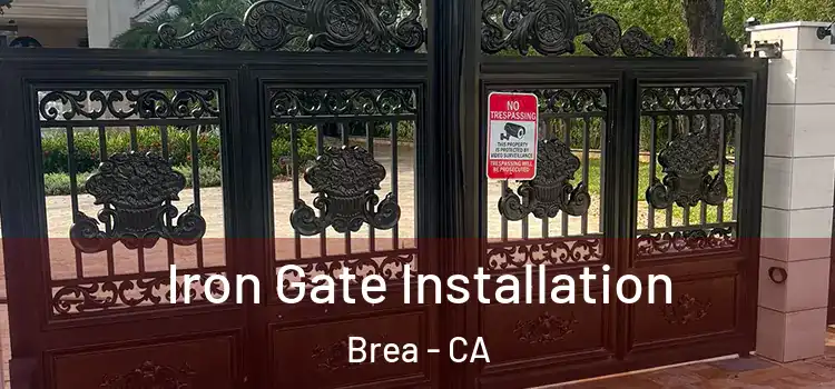 Iron Gate Installation Brea - CA
